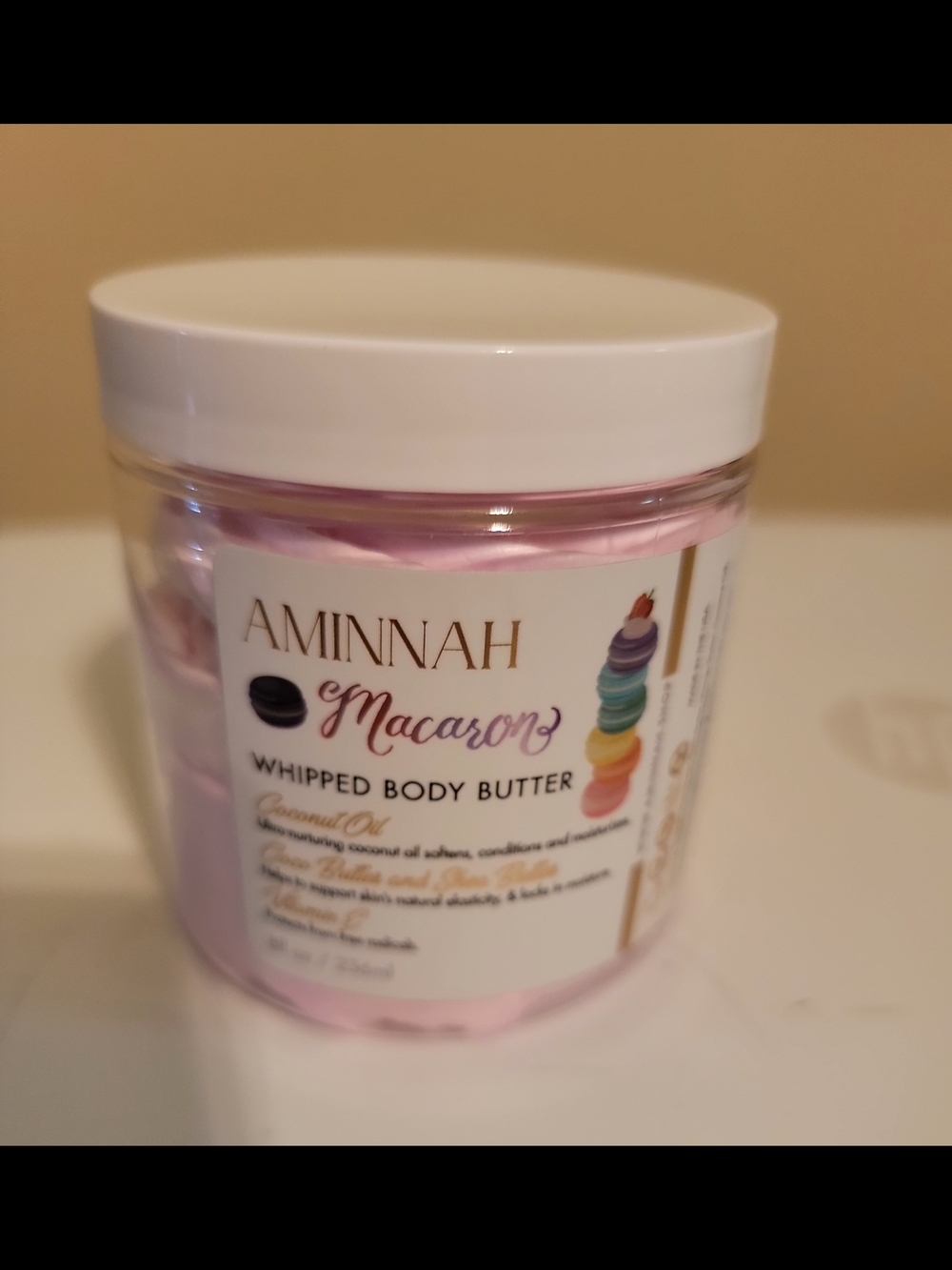 Macaron Whipped Body Butter.